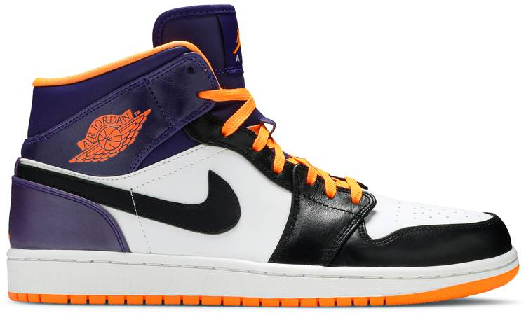 Air Jordan 1 Mid Phoenix Suns 554724-117